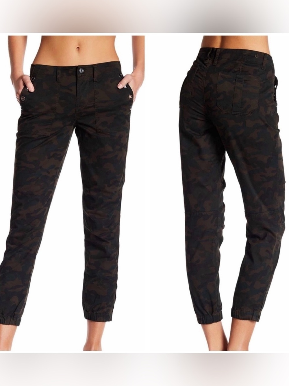 Kensie Camouflage Jogger Pants Size 4